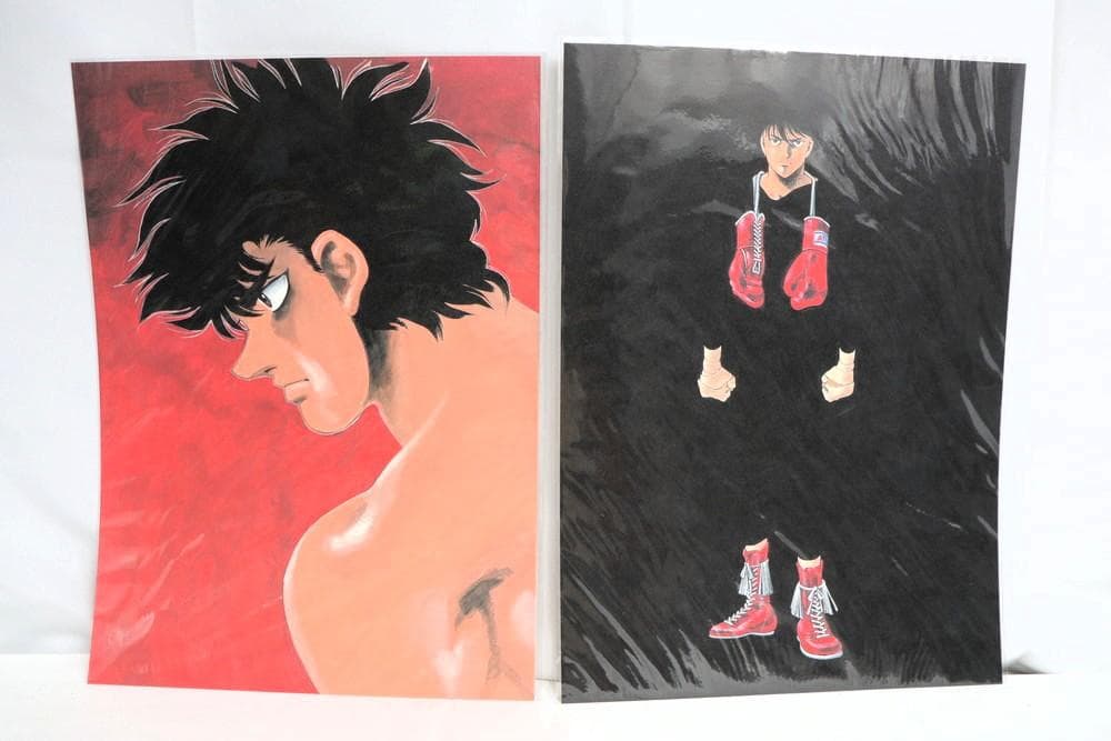 ◆はじめの一歩複製原画集 幕之内一歩 鷹村守 宮田一郎&千堂武士 3点　9354