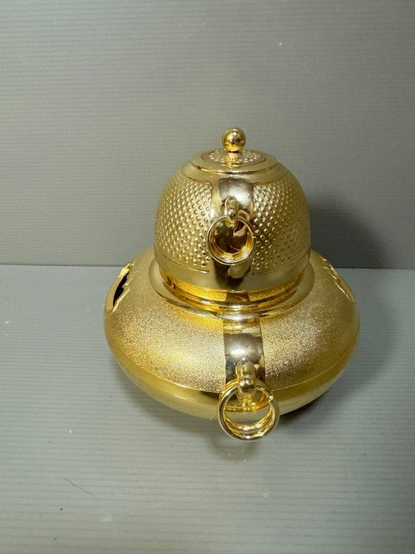 2252  24KGP金メッキ香炉