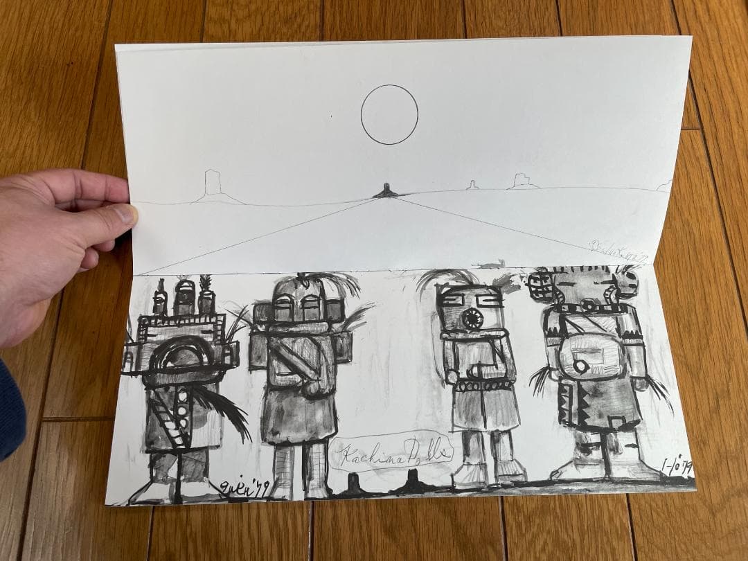 アリゾナとカチナドール　猪熊弦一郎作品集　全4冊揃