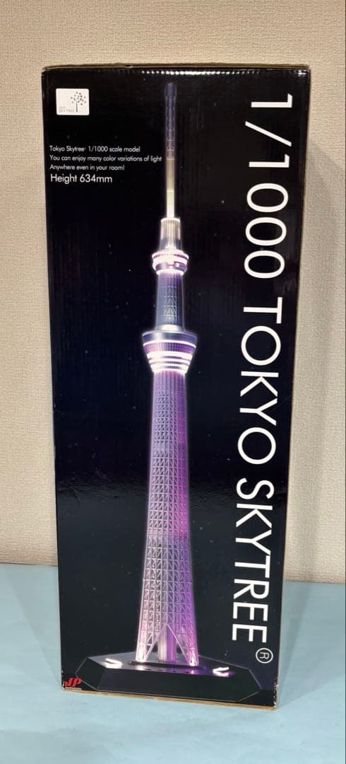 東京スカイツリー 1/1000スケールモデル #④