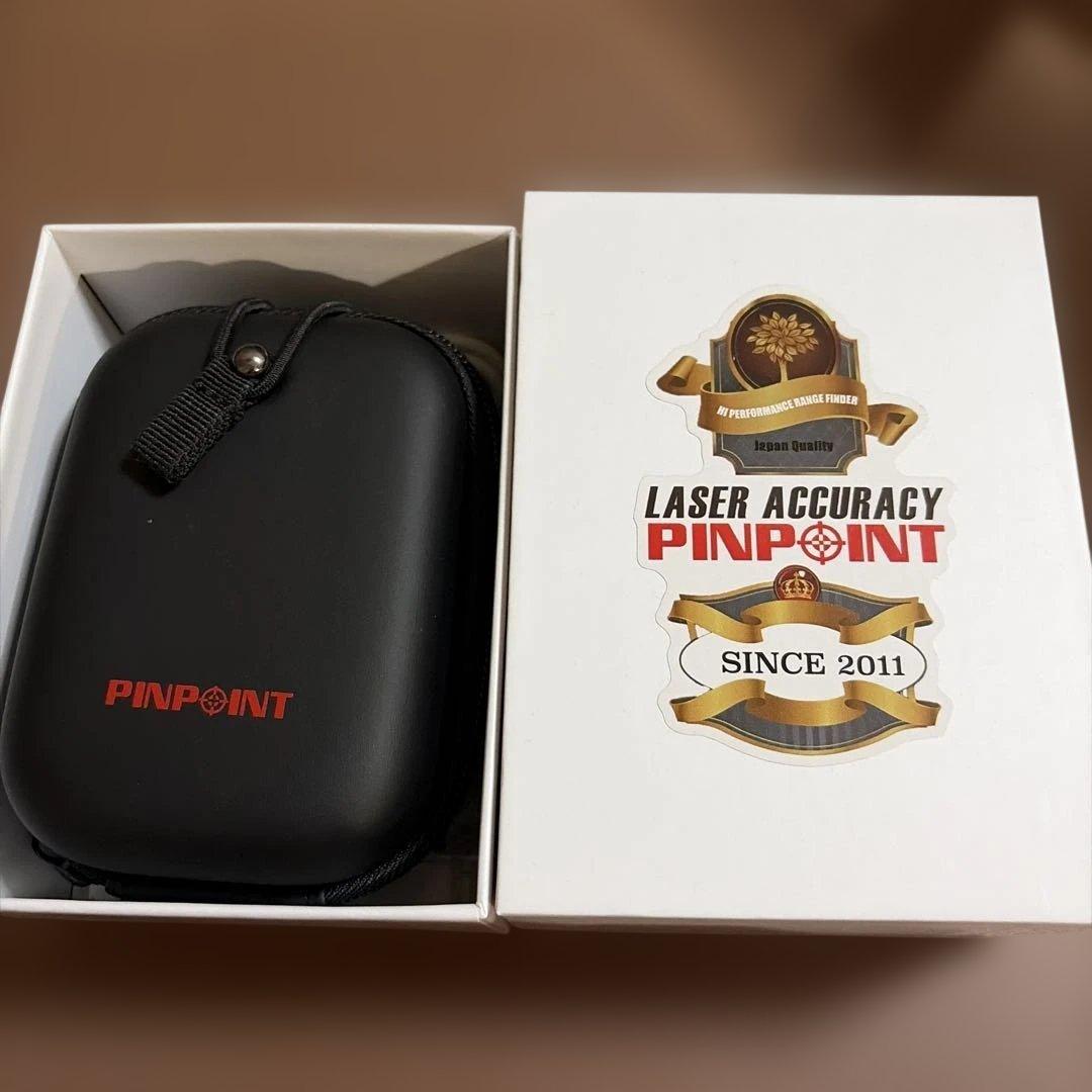 レーザーアキュラシー PINPOINT ゴルフ レーザー距離計 3点距離計測