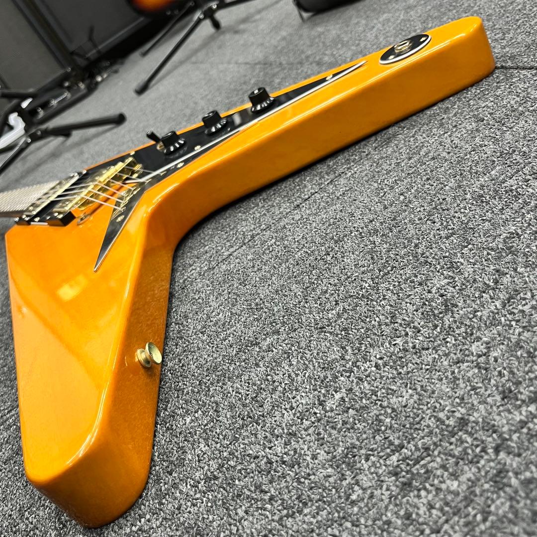 【11637】JUNO フライングV 変形ギター KORINA コリーナタイプ