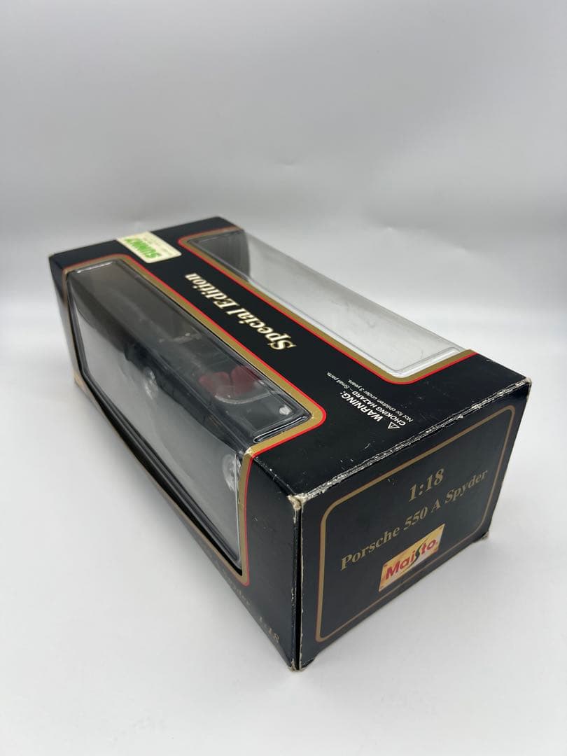 No288 ミニカー1/18箱あり PORSCHE 550 A SPYDER