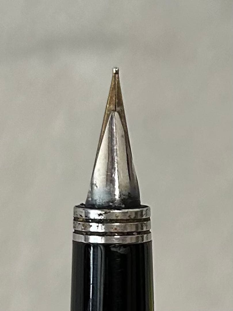 dunhill 万年筆 ブラック ゴールド コンビ