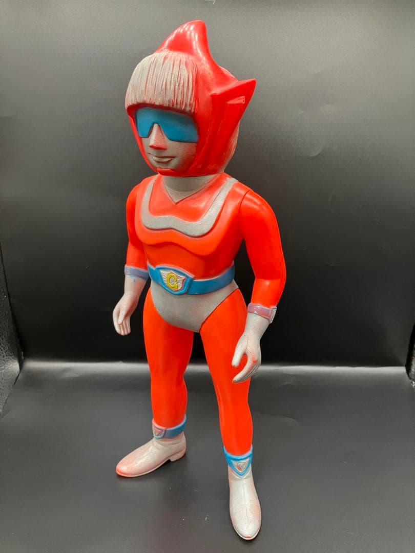 ゴッドマン　ソフビ　ブルマァク　スタンダード　　面トレ