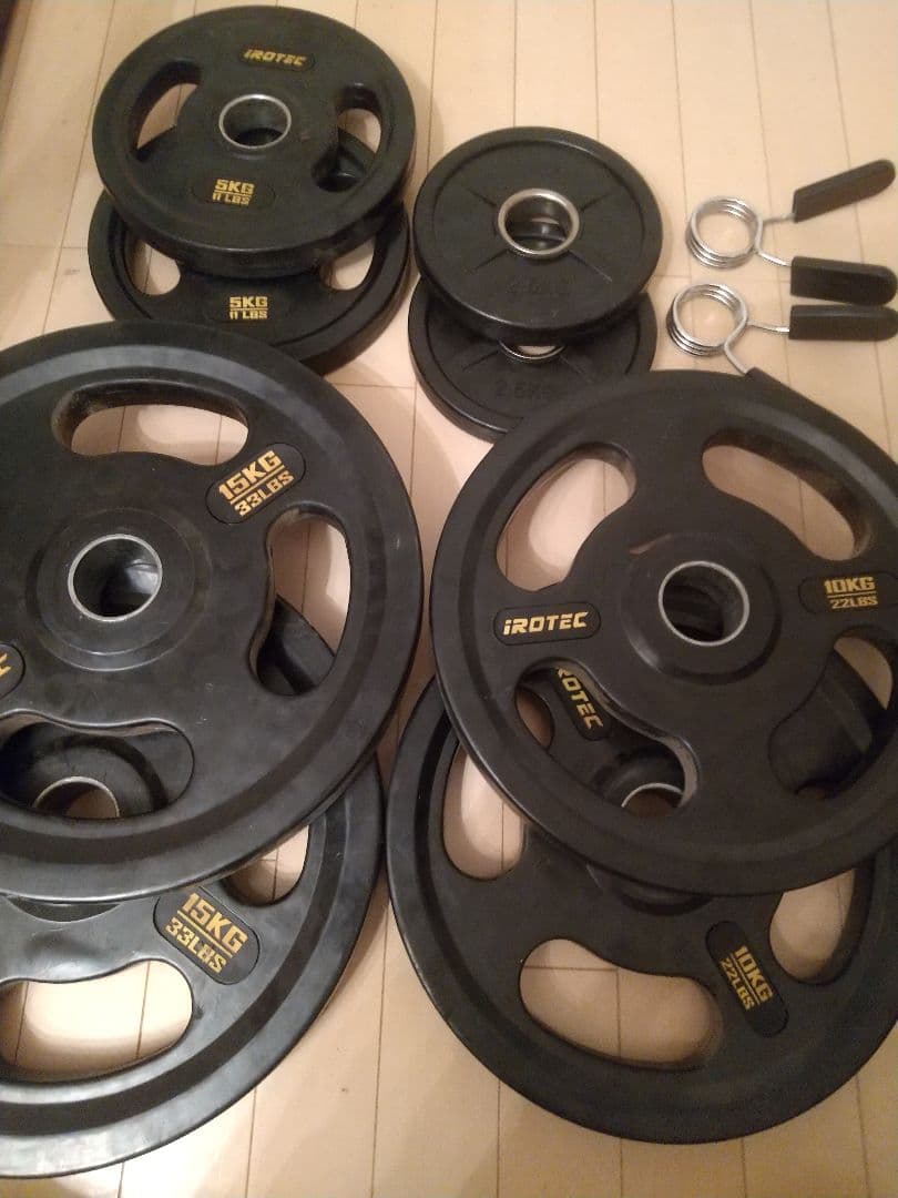 IROTEC パワーラック KENSUI オリンピックシャフト プレート 他色々