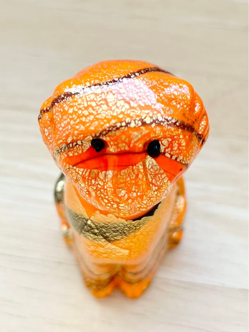 ベネチア ガラス murano ムラーノ ムラノ ヴェネチアグラス タイガー 虎