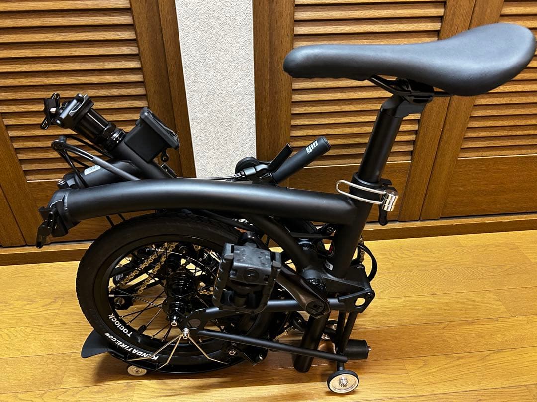 14インチ折り畳み自転車　MINT BOB3-14K　BROMPTON風