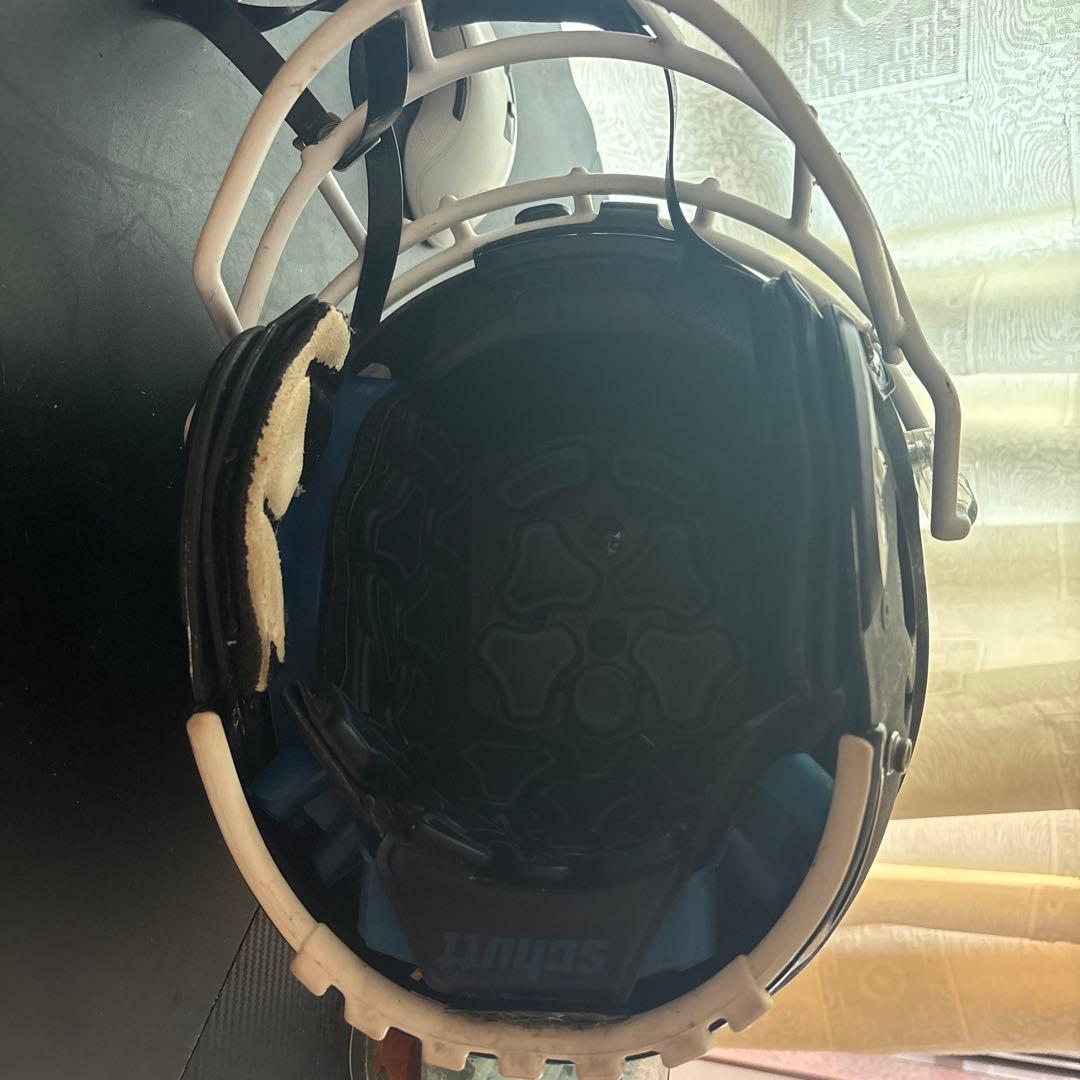 Schutt ブラック F7 アメリカンフットボールヘルメット XLサイズ