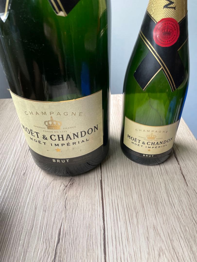 モエ・エ・シャンドン ダミーボトル 2種 展示 ディスプレイ用 希少ジェロボアム