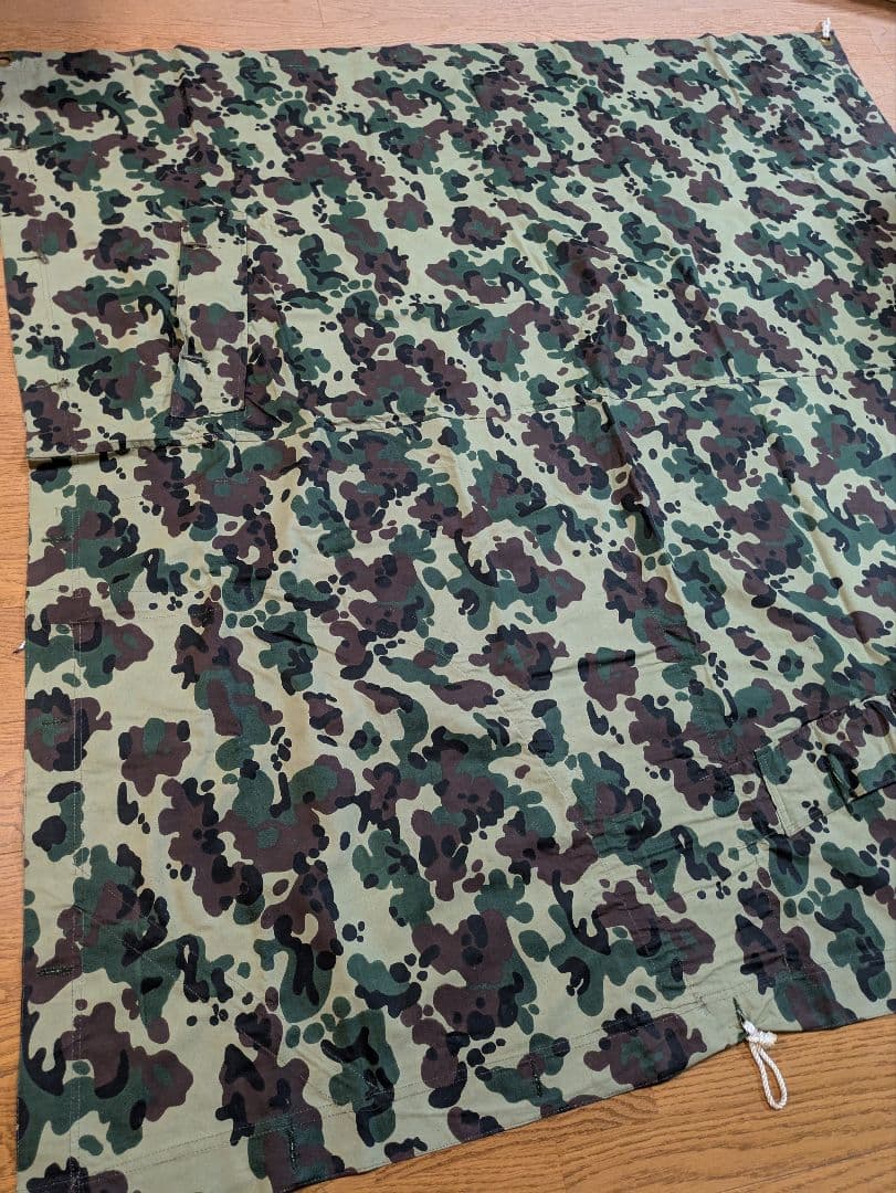 ルーマニア軍幕　アメーバカモ　used 2枚