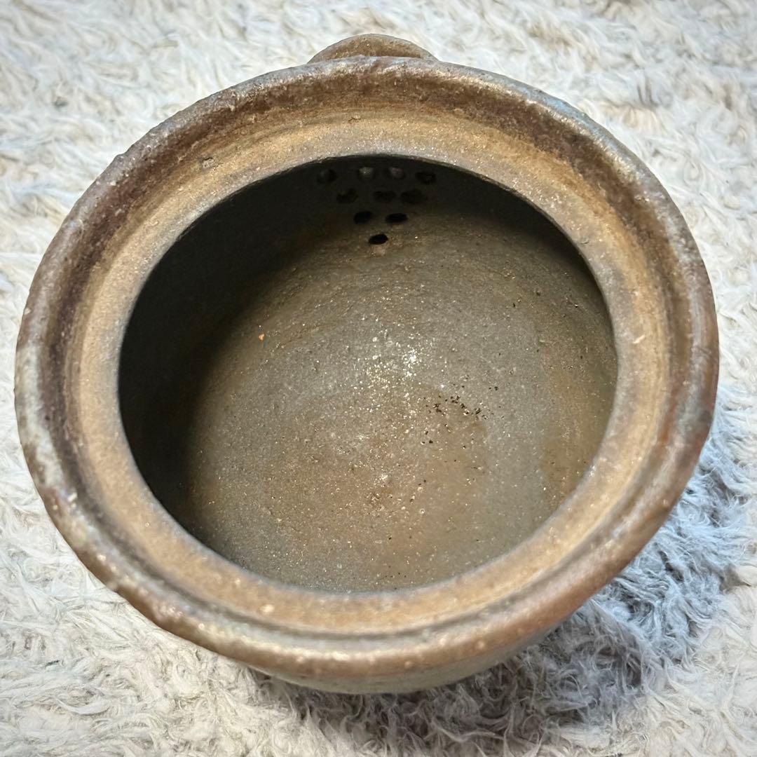 東*堂様 備前 松田華山造 宝瓶 共箱