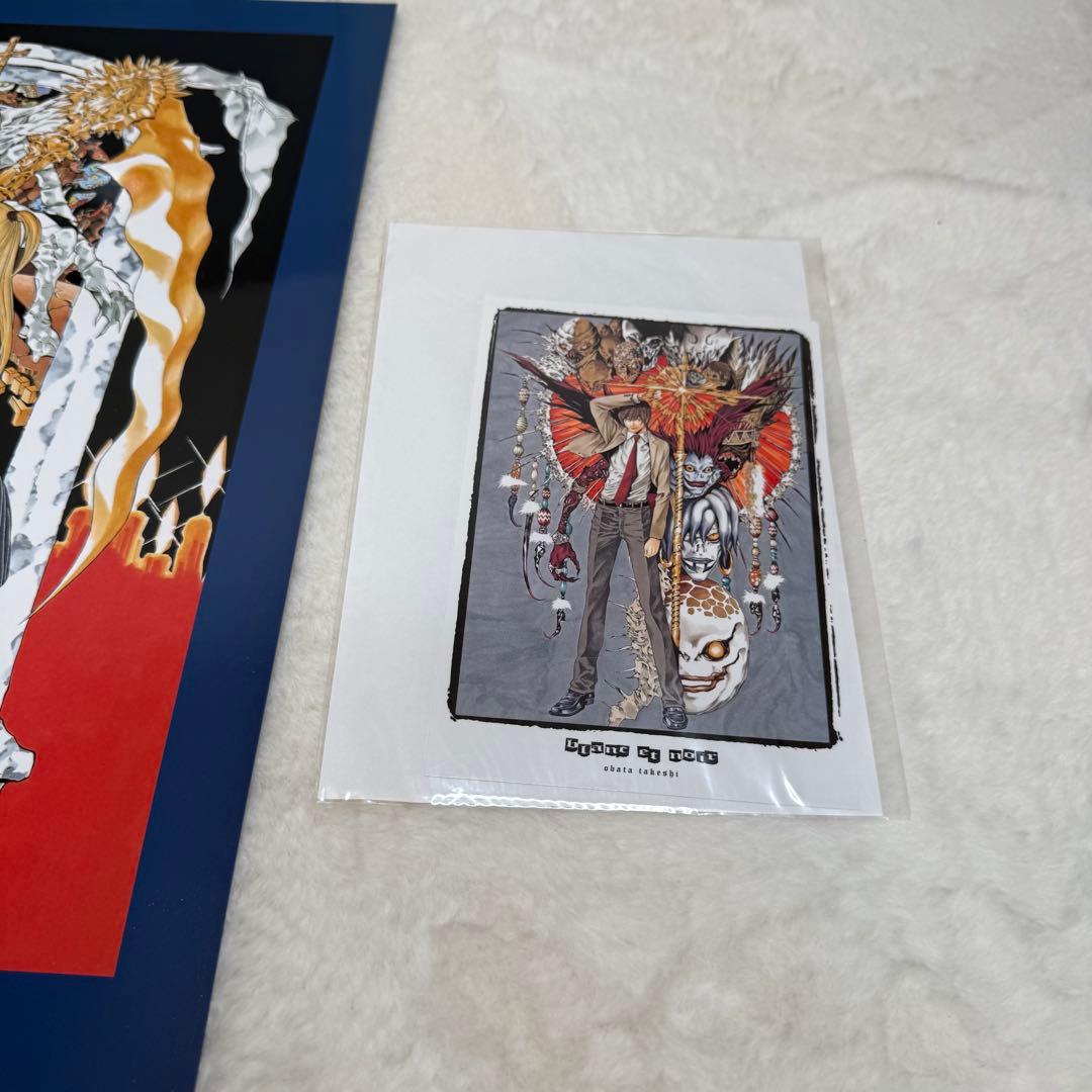 【良品】Blanc et noir : 小畑健画集　特典ポストカード付属