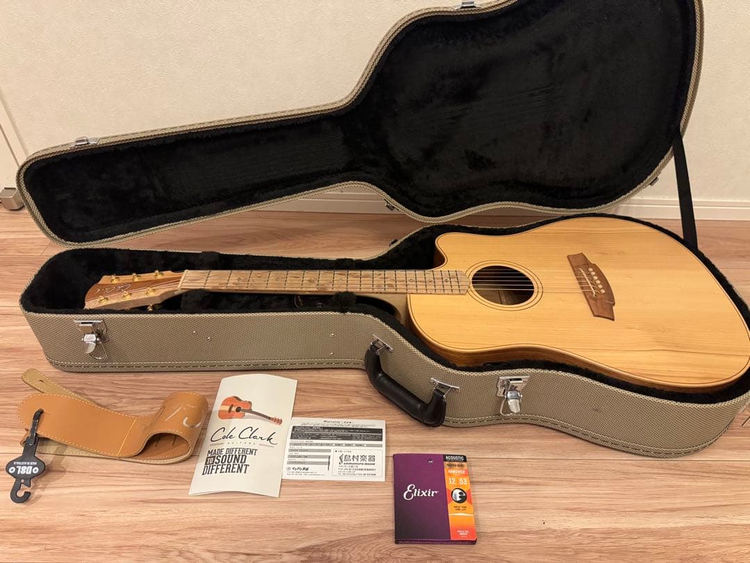 【Cole Clark】アコースティックギター FL2EC-BB