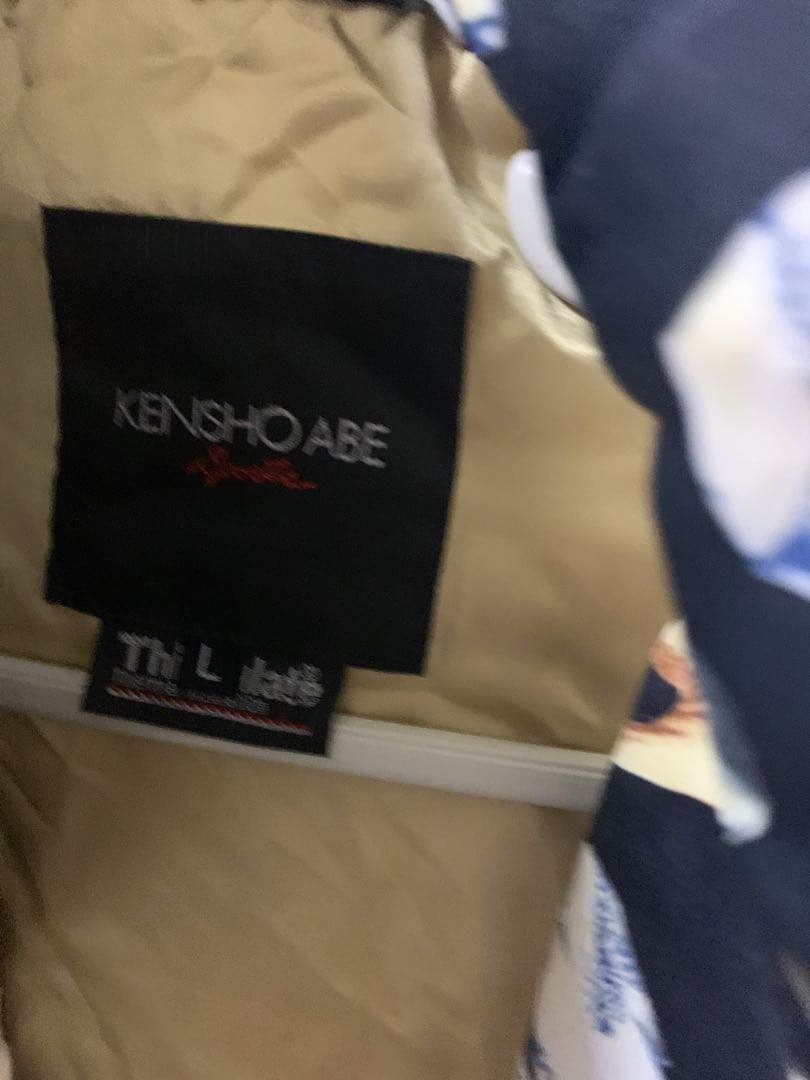 ケンショウアベ 中綿ジャケット　ペンギン　氷柄　レディースフード付きスキーウェア