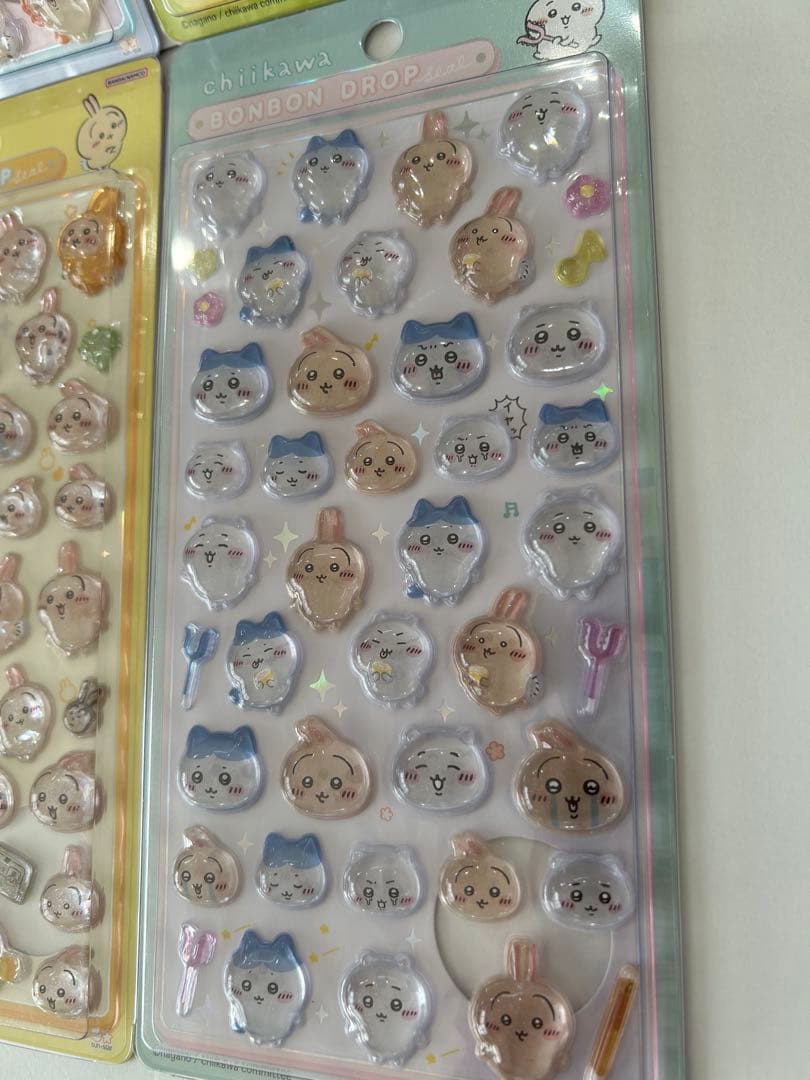 【正規品】ちいかわ　ボンボンドロップシール　第一弾　第二弾　8種コンプリート