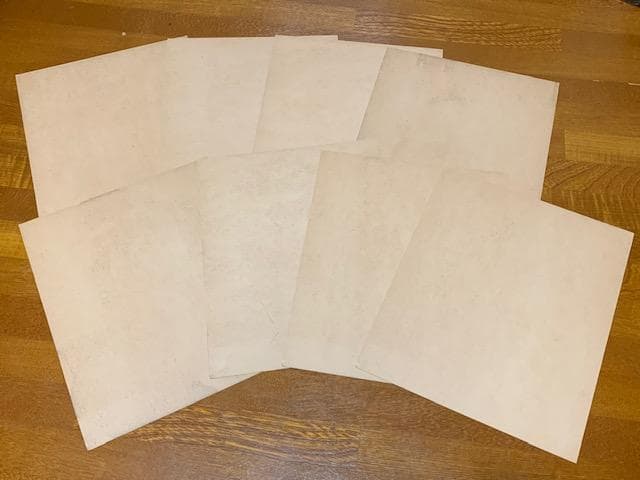 全８枚セット❣️夏姿美人畫の傑作色紙集◆昭和7年◆主婦之友8月号附録付録◆紙袋付