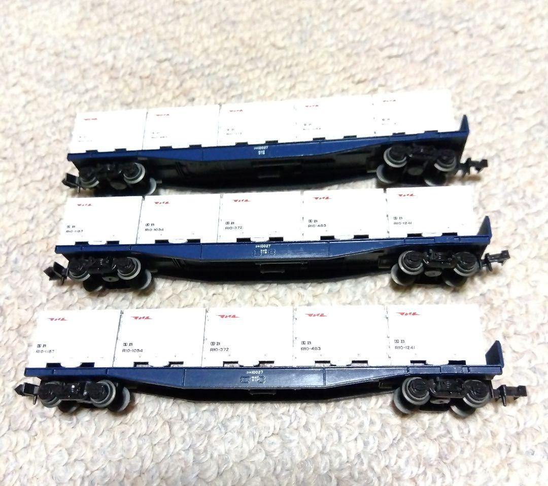 KATO　Nゲージ　「コキ10000　冷蔵　赤JNR」　３両