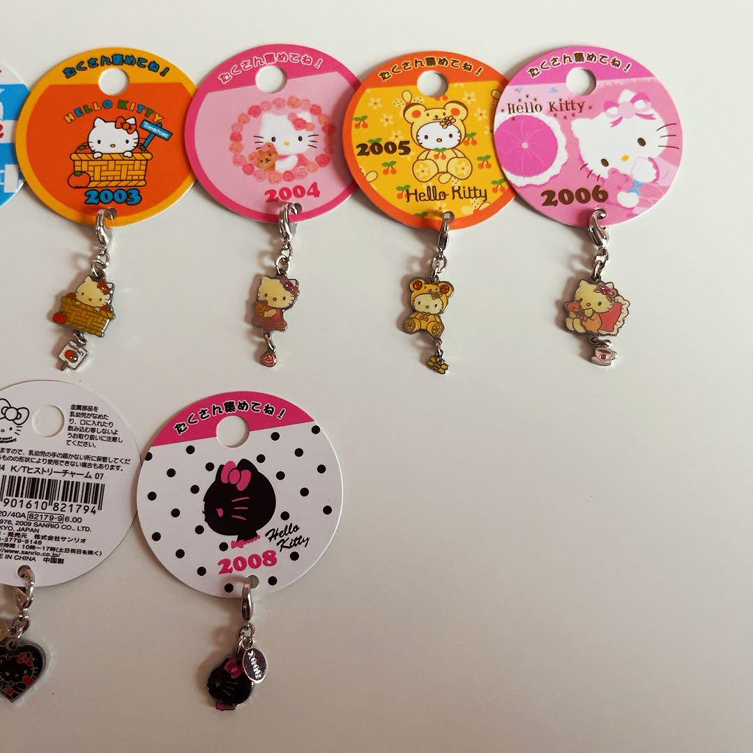 希少レア　ハローキティ　ヒストリカルチャーム　2009 歴代キティ　2009