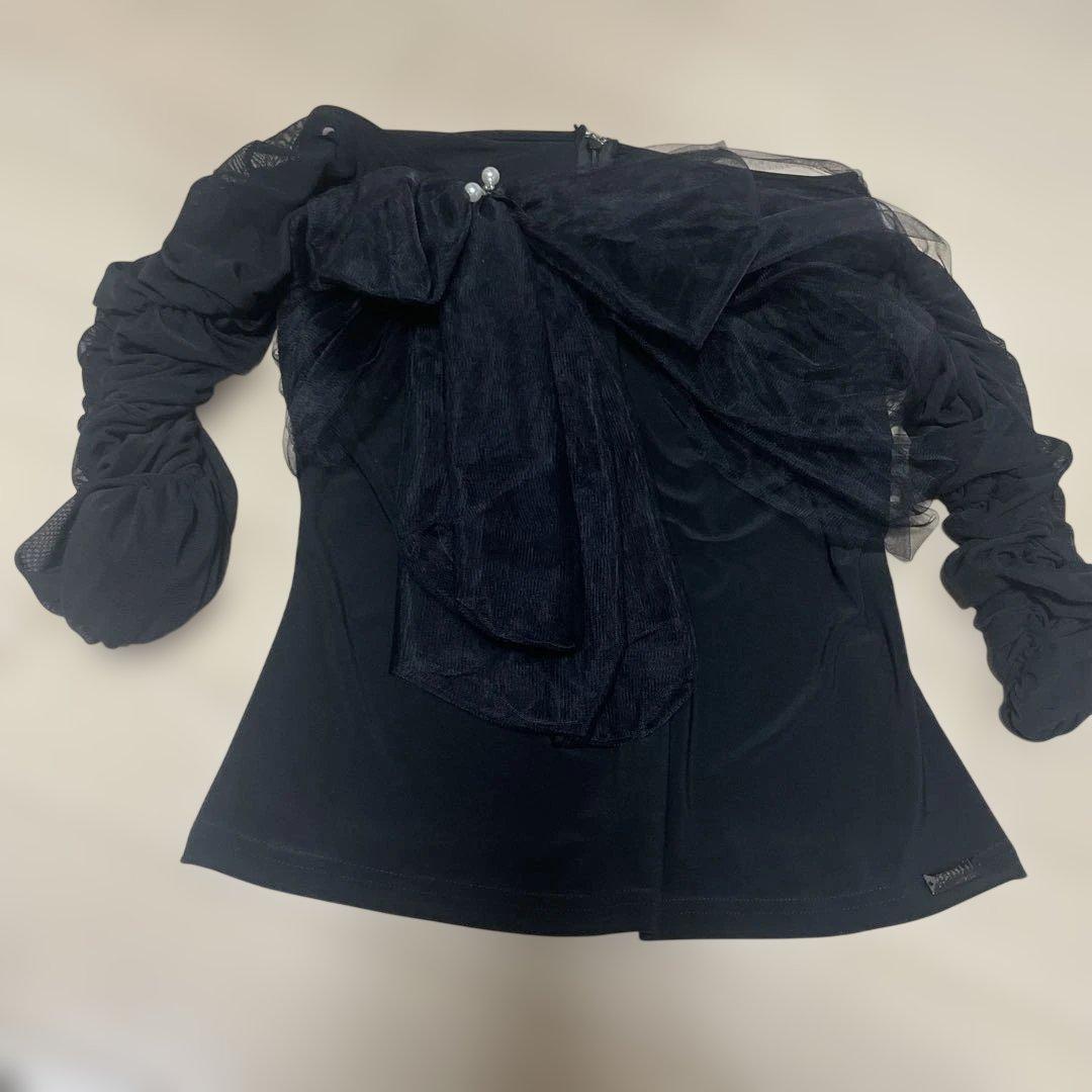 ジャンティ トップス　リボン