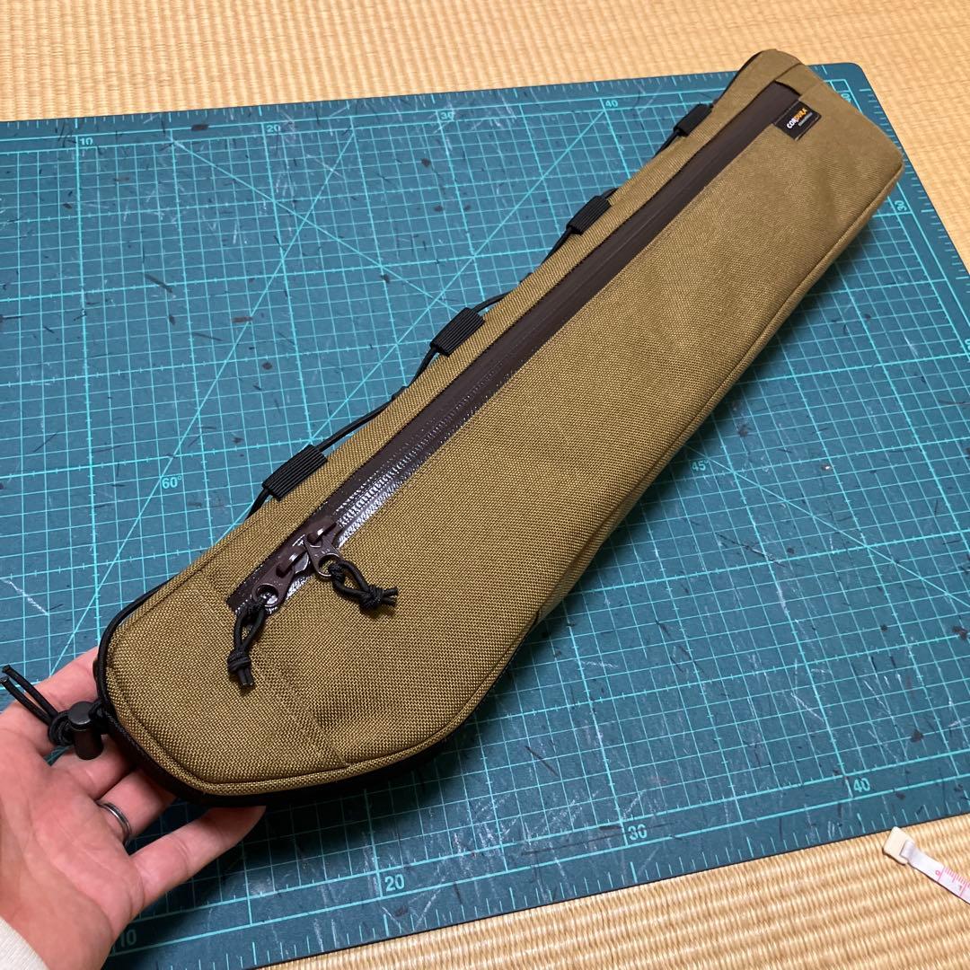 ハンドメイドフレームバッグ　コーデュラ1000 コヨーテ　48.5cm