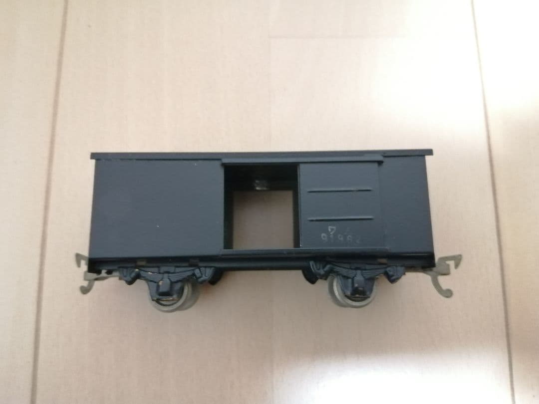 骨董HOゲージ つぼみ堂 蒸気機関車＆ディーゼル＋貨車２両 美品