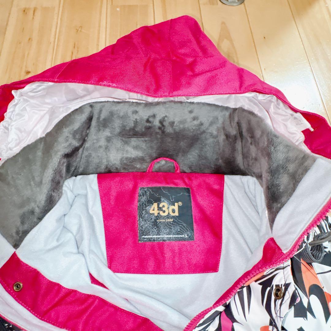 スノーボードウェア 43d Lサイズ 43degrees レディース
