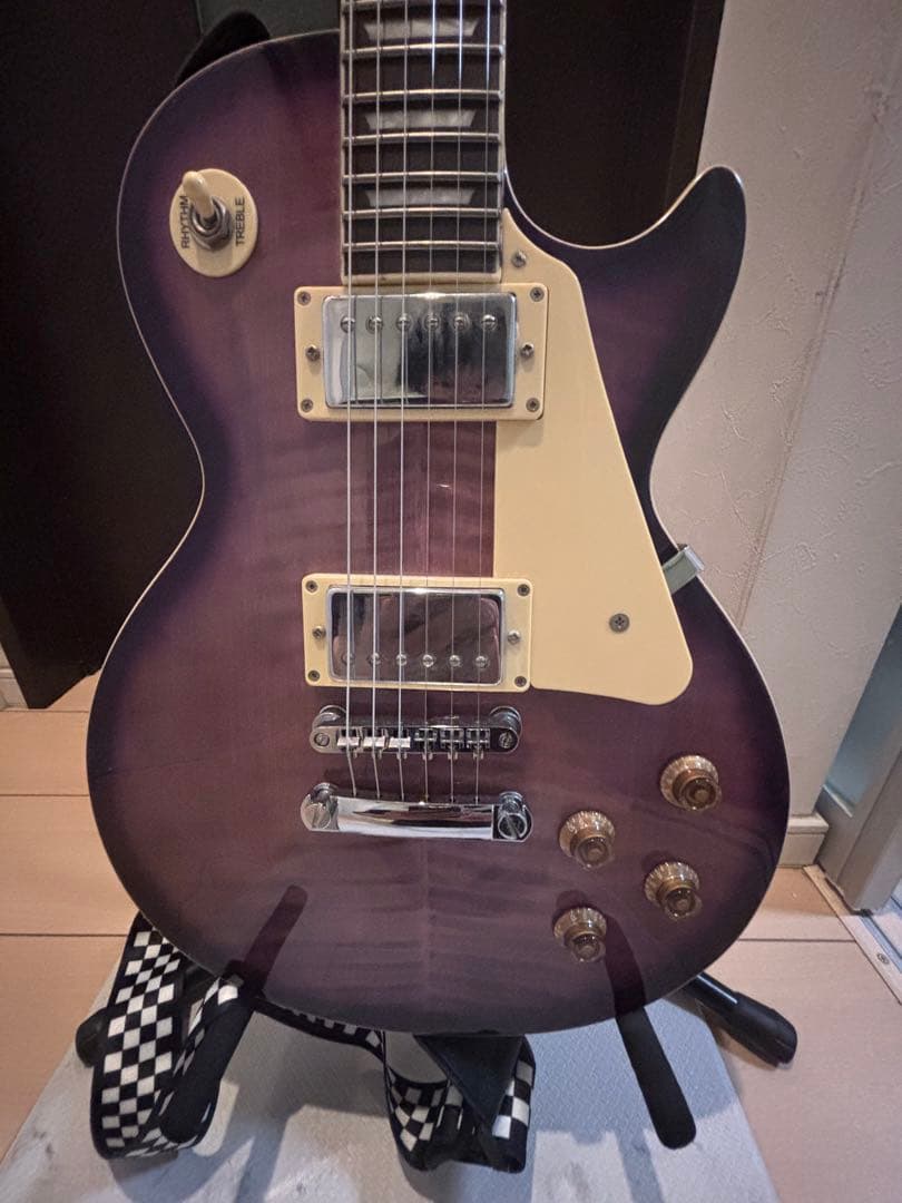 Blitz レスポールタイプ　パープル