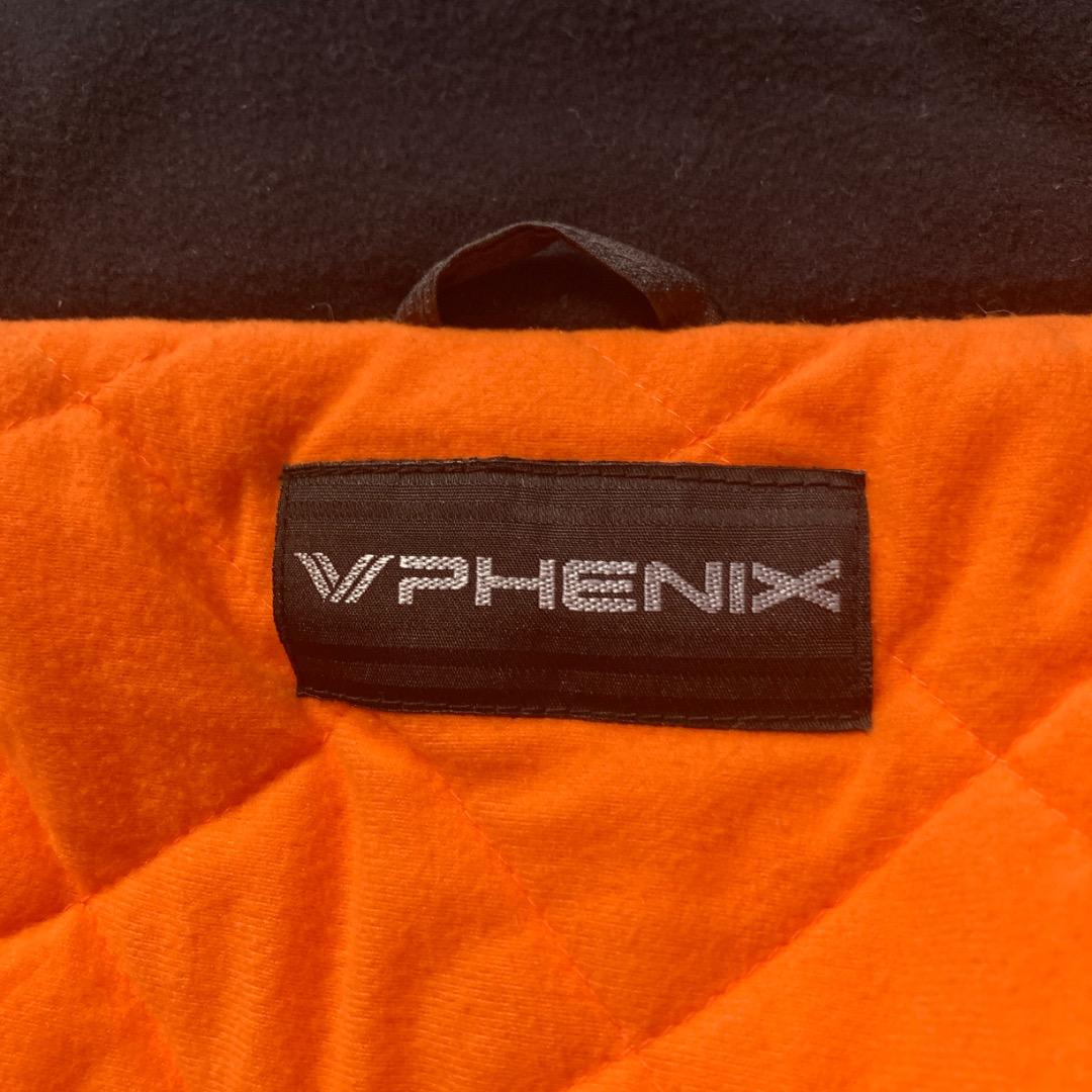 【ビッグサイズ】PHENIX スキージャケット XO 中綿 オレンジ裏地 グレー