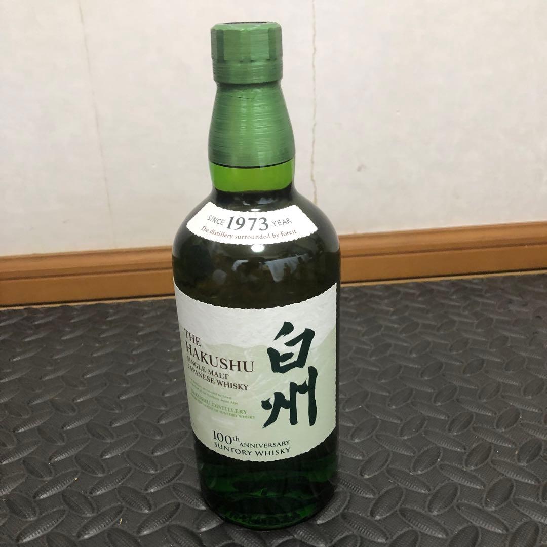SUNTORY サントリー白州　700ml 100周年ラベル付　箱付6本セット