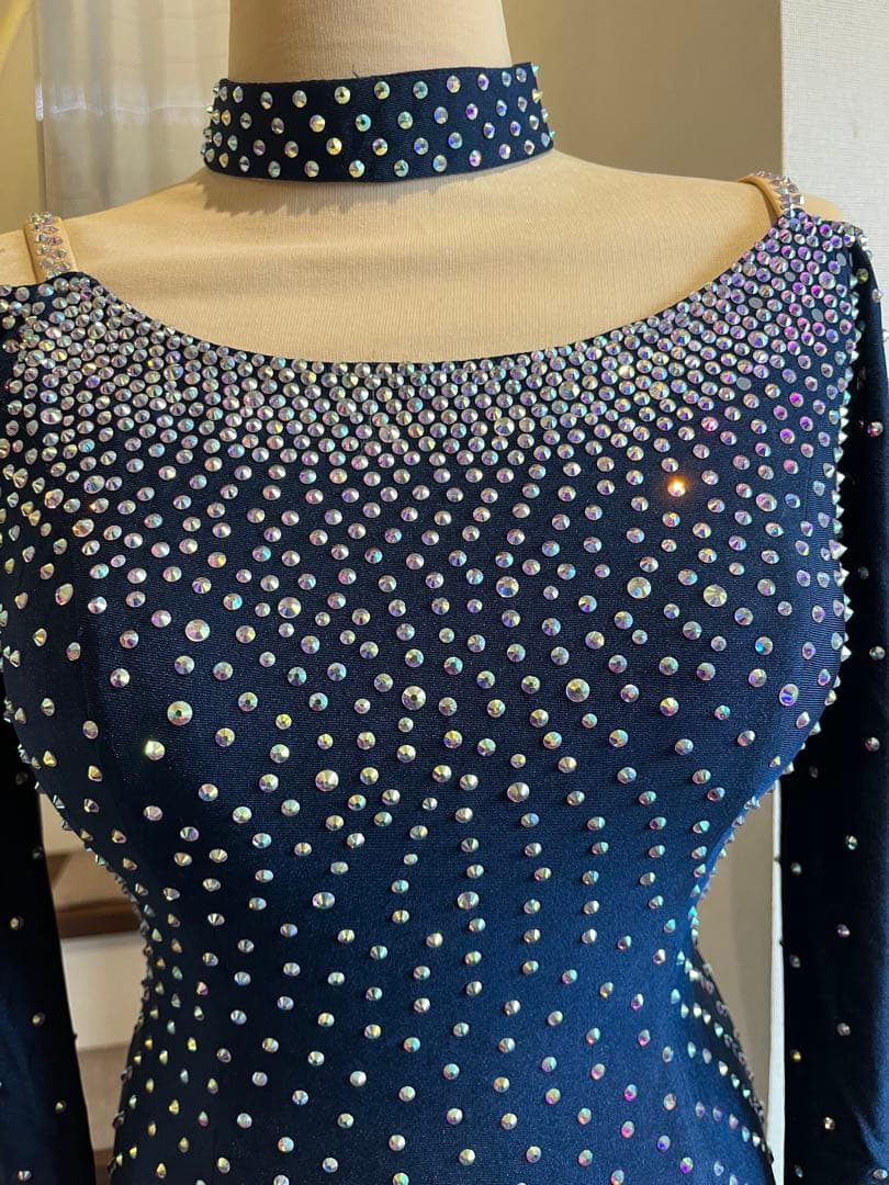 社交ダンス　ラテン用ワンピースドレス