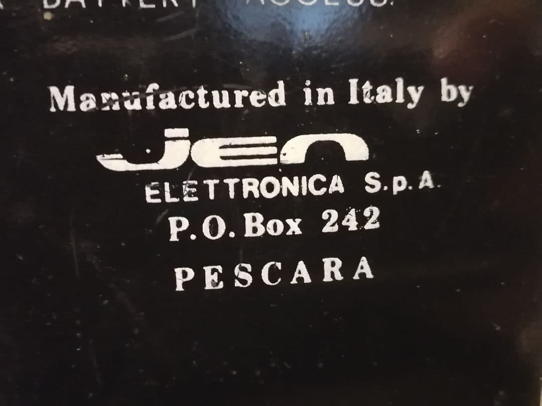 【希少・ヴィンテージワウ】Jen Cry Baby SUPER (赤FASEL)