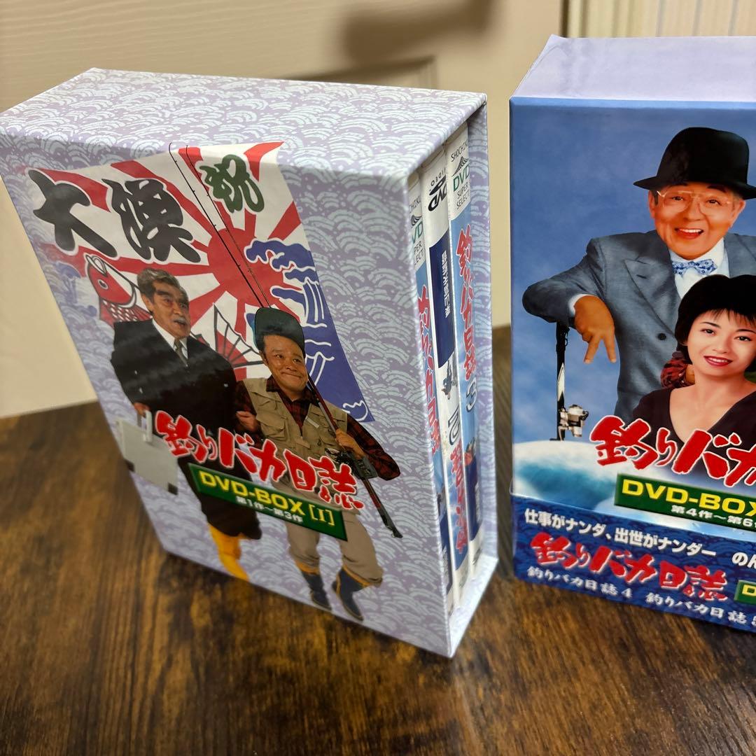 釣りバカ日誌 DVD ボックス他CD ポストカード付き