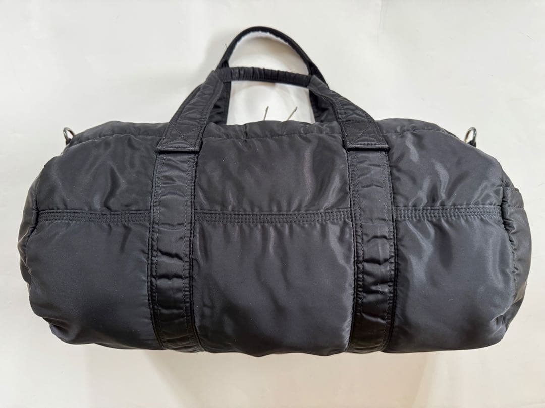 ポーター タンカー ドラムバッグ ボストンバッグ ブラック PORTER