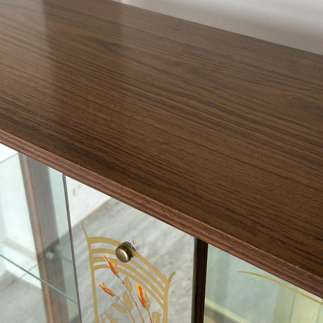 イギリス アンティーク家具 ディスプレイ キャビネット 1930年頃 779A