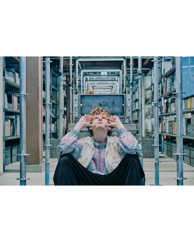 ずとまよ コズミックどろ団子ツアー コズミックナイロンジャケット モスグリーン