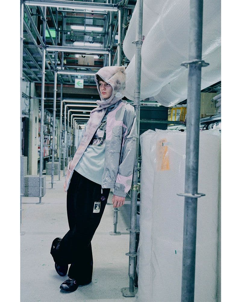 ずとまよ コズミックどろ団子ツアー コズミックナイロンジャケット モスグリーン