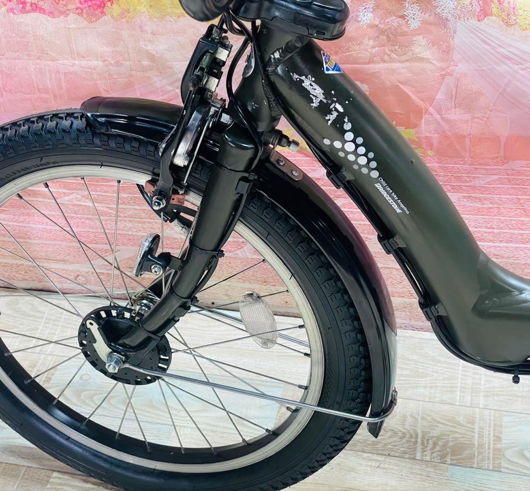 ZK3370 電動自転車 ブリヂストン 子供乗せ 20インチ 送料無料