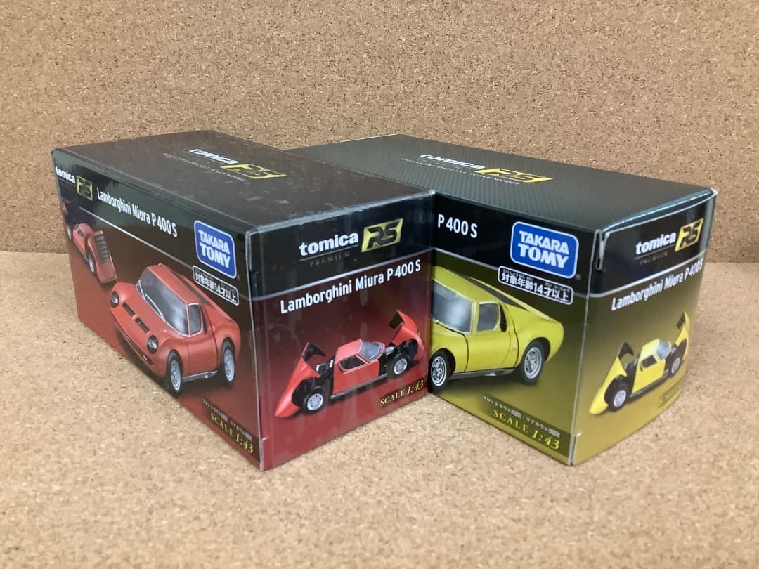 トミカプレミアム RSランボルギーニ カウンタックLP500S ミウラP400S