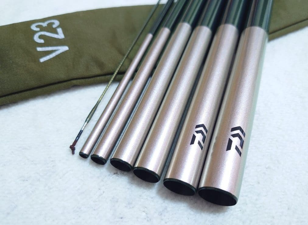 美品　ダイワ　ロッド　ヘラブナ竿　ヘラV　23尺