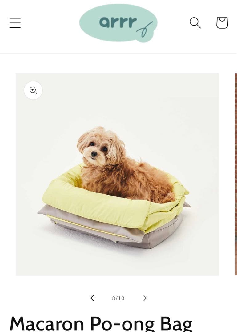 arrr ハグキャリーバッグ