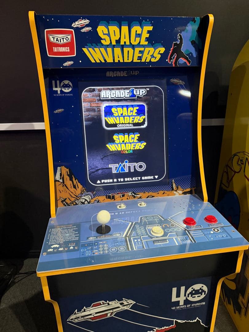 希少品‼︎ ARCADE1UP スペースインベーダー 40周年記念モデルTAITO