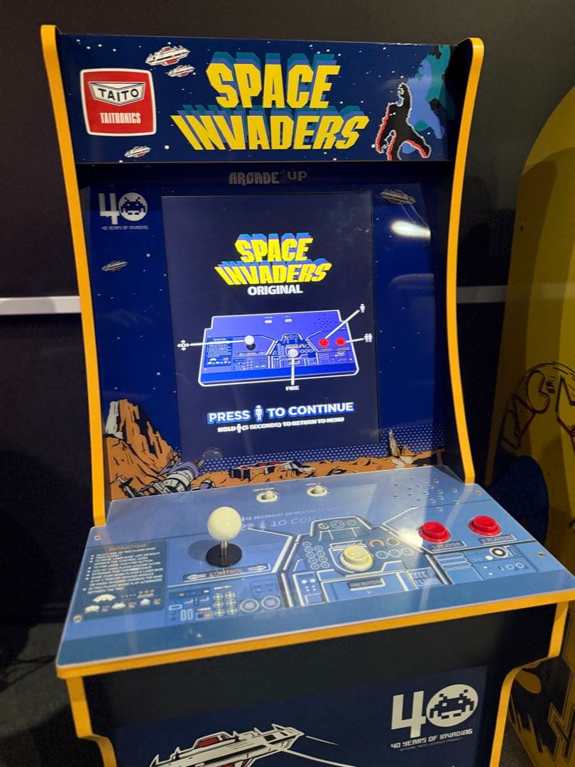 希少品‼︎ ARCADE1UP スペースインベーダー 40周年記念モデルTAITO