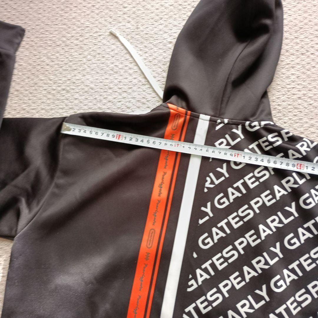 専用　PEARLY GATES 　フルジップフーディ ブラック/オレンジ