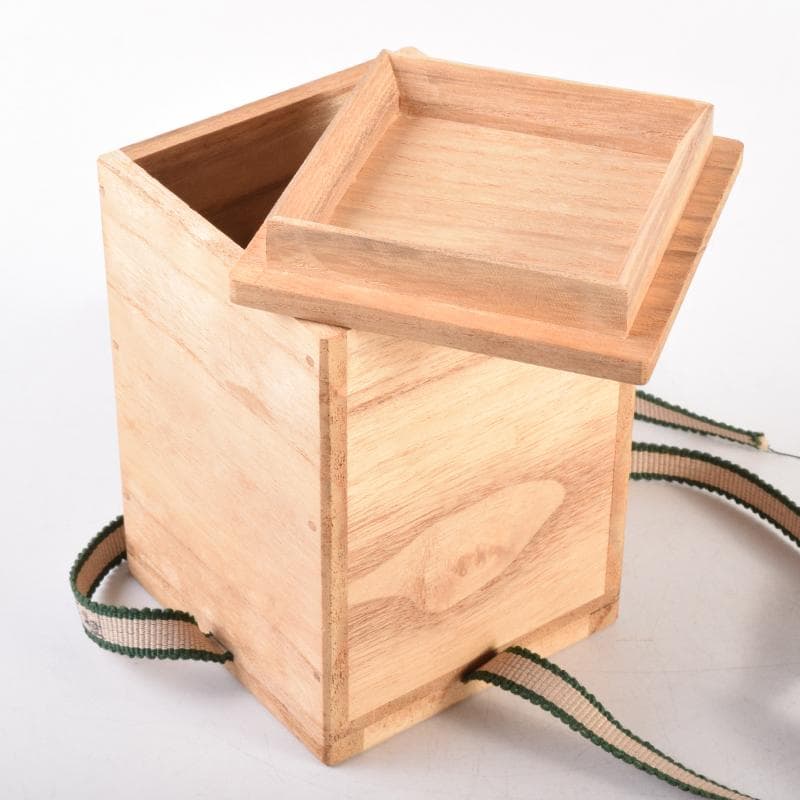 茶道具　尾戸焼　土居庄次造　肩衝茶入　仕覆付　共箱　V　6974