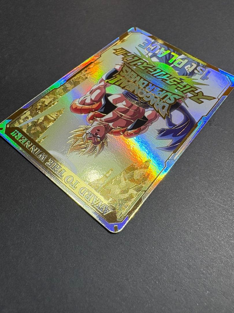 ドラゴンボールスーパーダイバーズ　大会　賞状風優勝カード