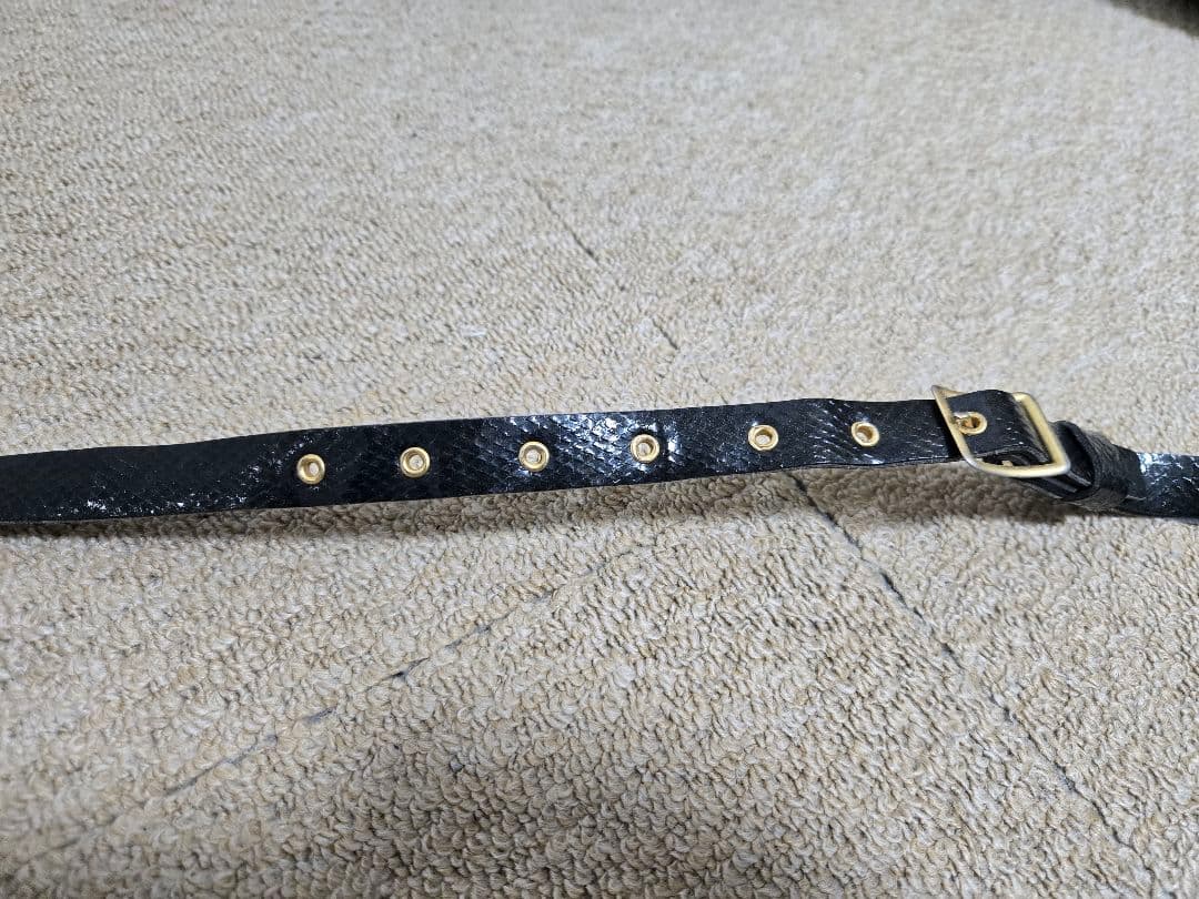 瀧川一郎モデル ギターストラップ 蛇柄 ビンテージ