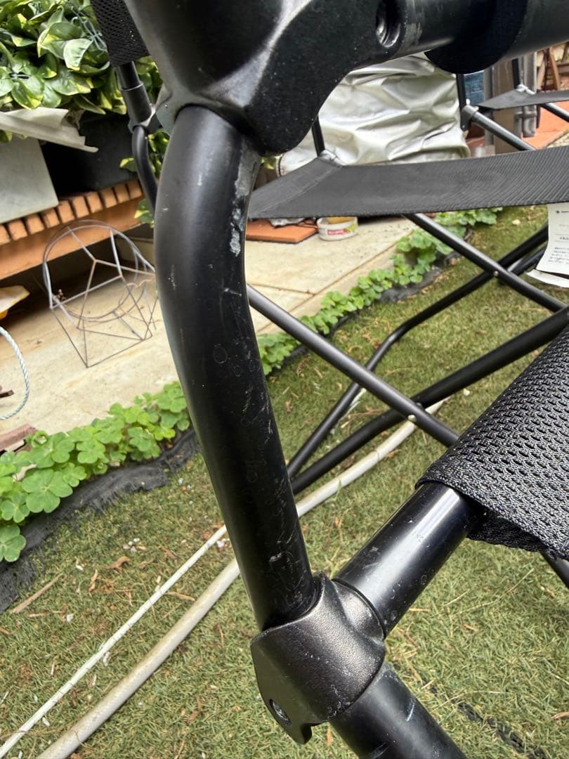 廃盤  peak FDチェア ブラック 4脚セット 希少