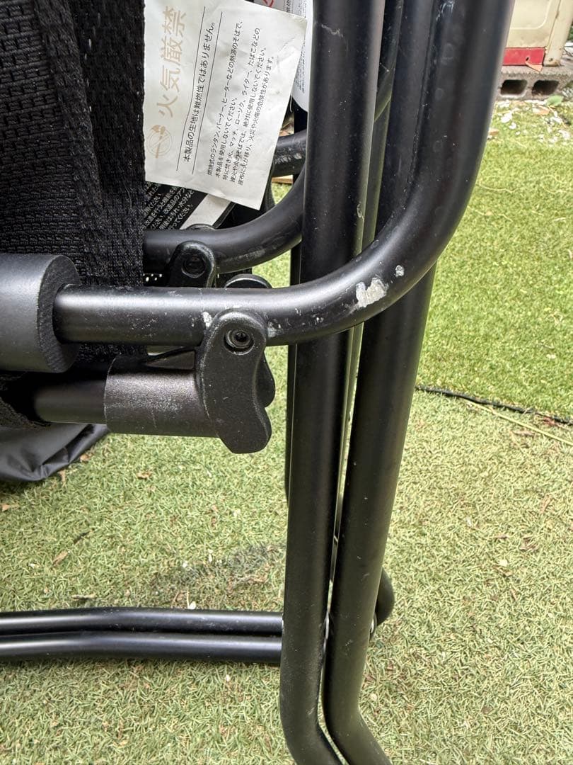 廃盤  peak FDチェア ブラック 4脚セット 希少