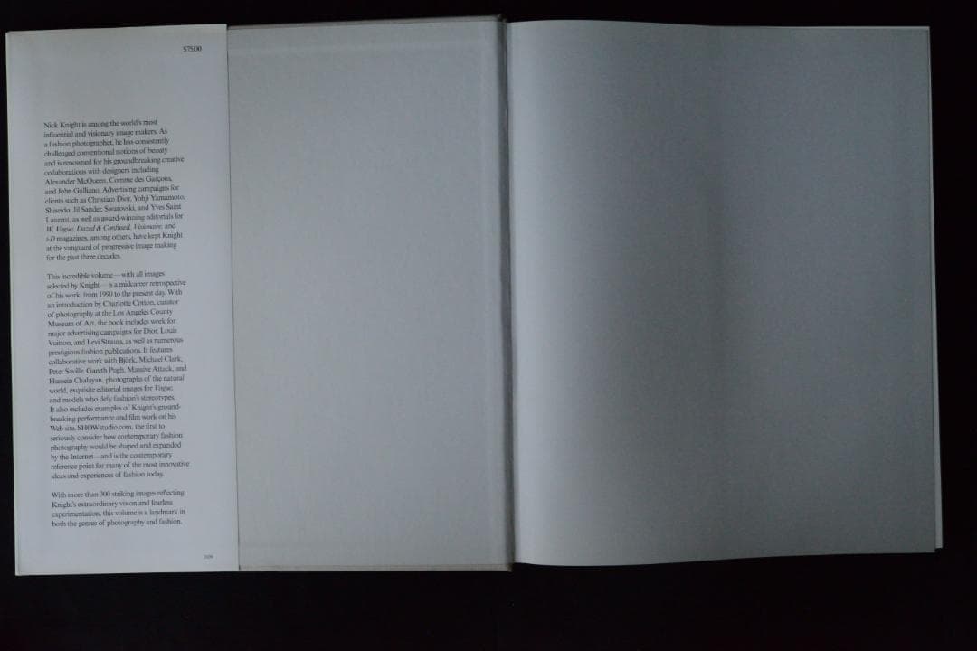 【 by Nick Knight】2009年